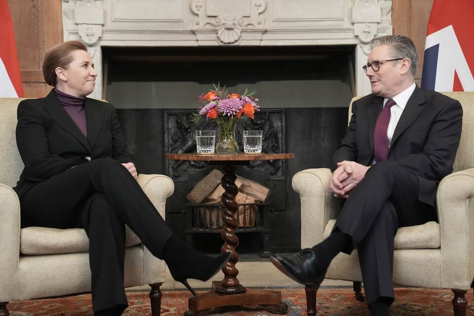Mette Frederiksen und Keir Starmer Mette Frederiksen und Keir Starmer