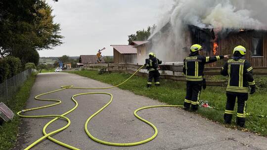 Im September 2025 musste die Illinger Feuerwehr einen Brand im Waldkindergarten löschen – einer von 25 Löscheinsätzen. Foto: Feu