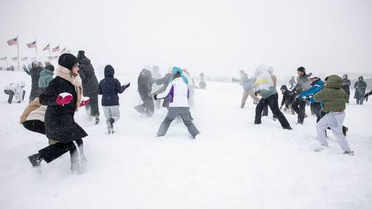 Winterwetter in den USA