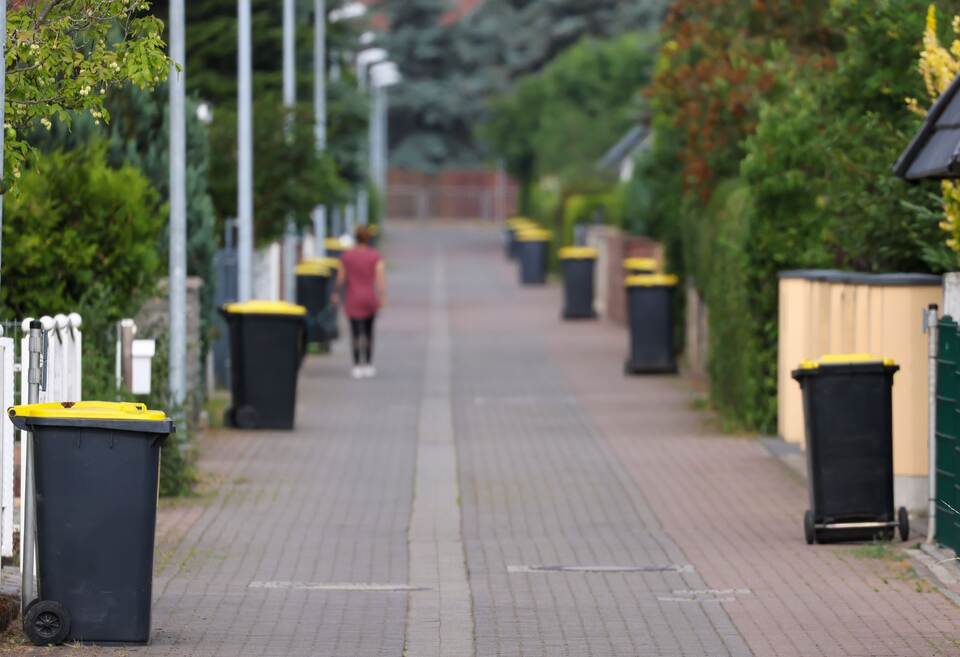 Mülltonnen in Leipzig