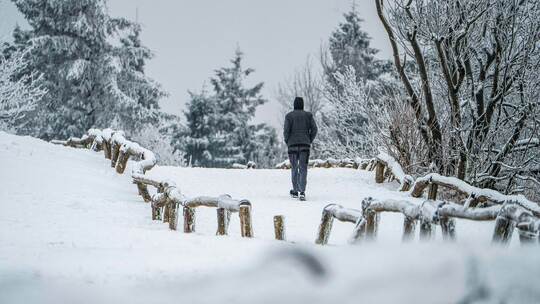 Winterwetter auf dem Großen Feldberg