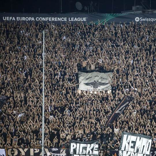 Fans von PAOK Saloniki