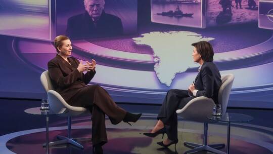 Dänemarks Regierungschefin bei «Maischberger»