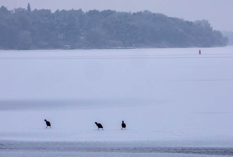 Winterwetter in der Seenplatte Winterwetter in der Seenplatte