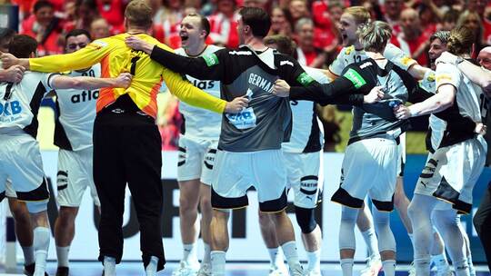Handball EM - Deutschland - Frankreich Handball EM - Deutschland - Frankreich