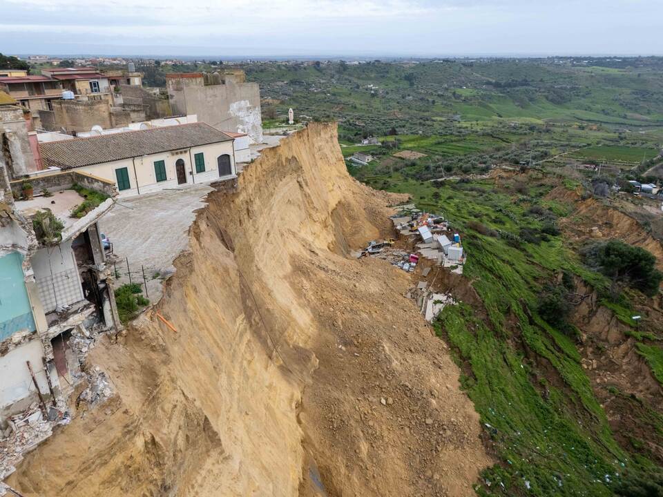 Erdrutsch in Sizilien Erdrutsch in Sizilien