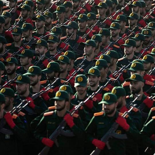 Kadetten der iranischen Revolutionsgarden