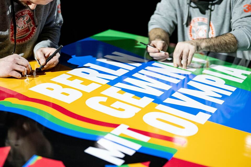 Präsentation Olympia-Kampagne Berlin