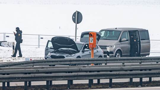 Verdacht auf Sprengstoff - A3 gesperrt