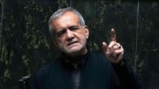 Irans Präsident Peseschkian Irans Präsident Peseschkian