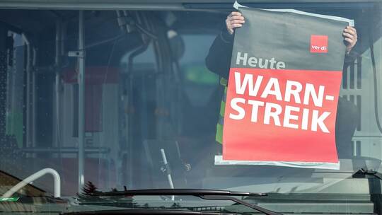 Warnstreiks im öffentlichen Nahverkehr geplant Warnstreiks im öffentlichen Nahverkehr geplant