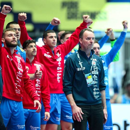 Handball EM: Kroatien - Island