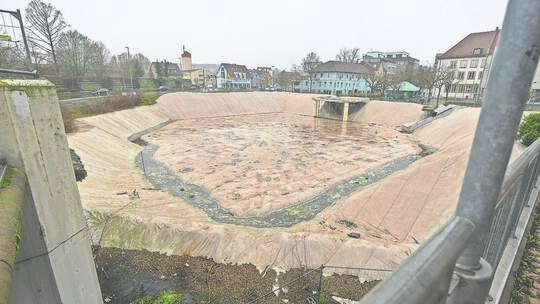 Mühlacker Mühlehof Loch Innenstadt