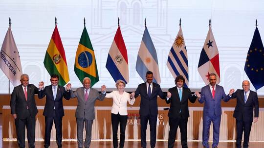 Unterzeichnung des Mercosur-Abkommens