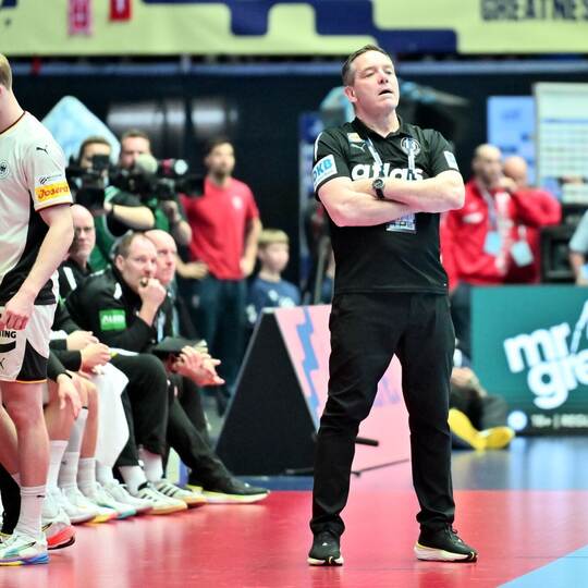 Handball-EM - Deutschland - Dänemark