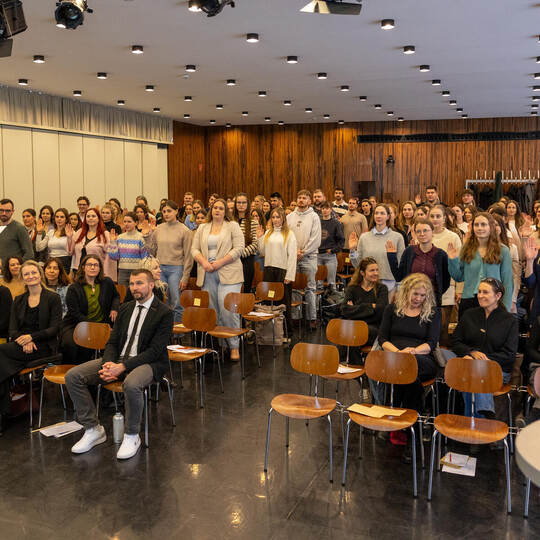 Vereidigung Lehramtsanwärterinnen Reuchlinhaus