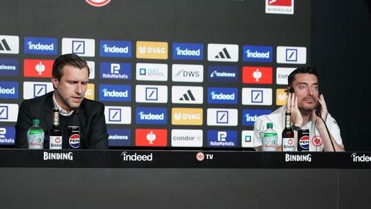 Pressekonferenz Eintracht Frankfurt mit dem neuen Trainer Riera