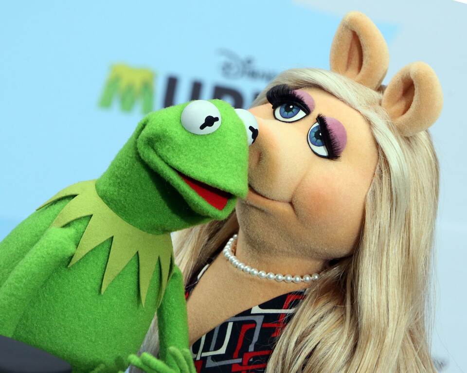 Kermit und Miss Piggy Kermit und Miss Piggy