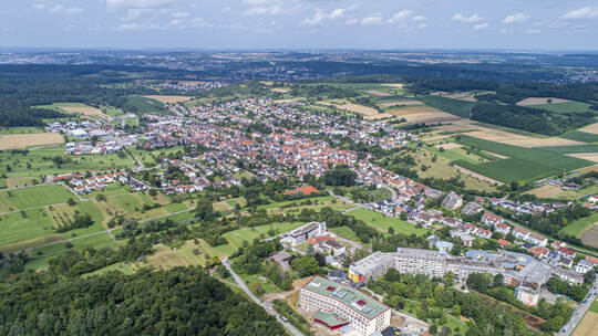 Luftbild Niefern-Öschelbronn