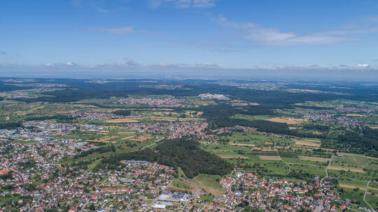 Luftbild Straubenhardt Schwann Conweiler