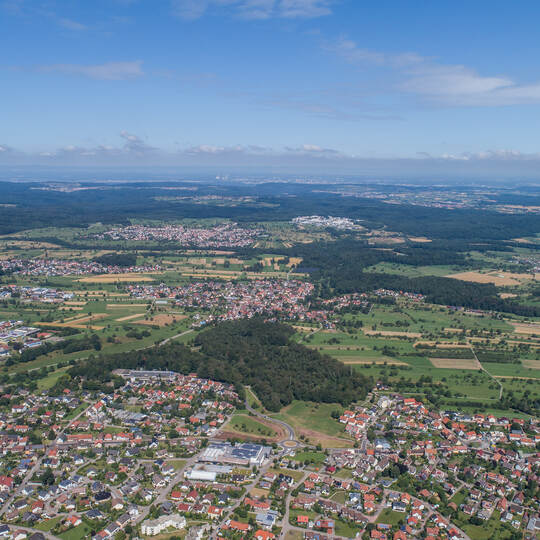 Luftbild Straubenhardt Schwann Conweiler