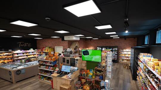 Ein Personalloser Laden der Kette Tante-M