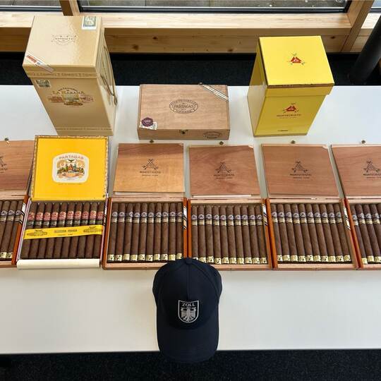 Zigarrenschmuggel aufgeflogen