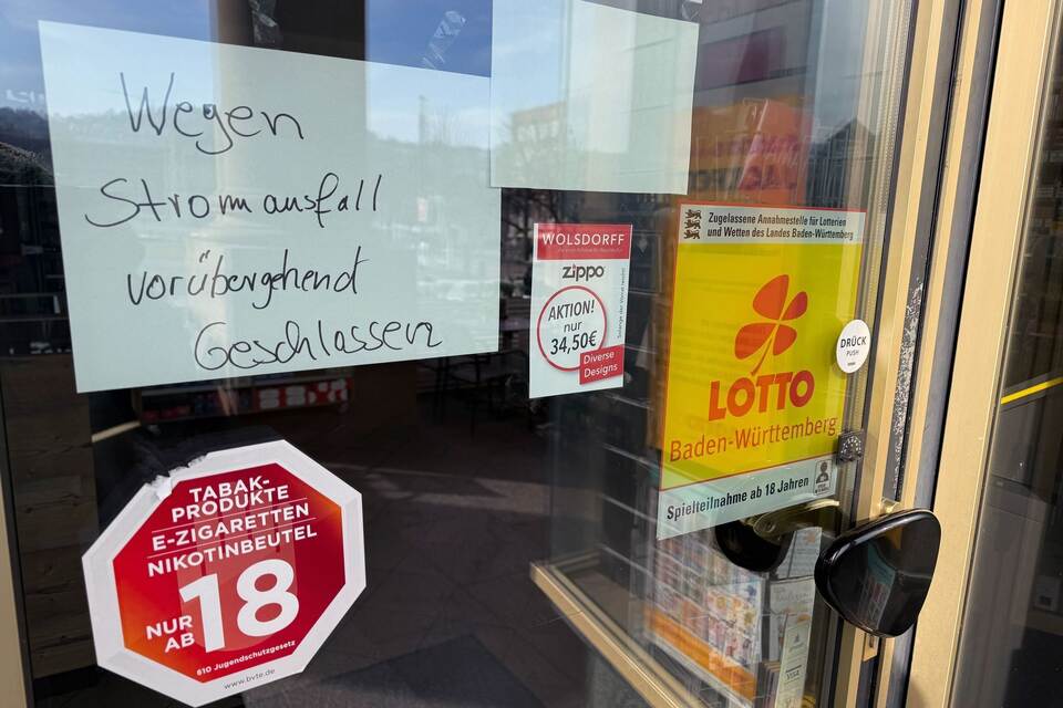 Stuttgart - Stromausfall