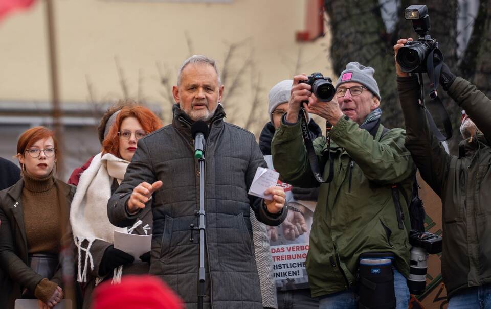 Demonstration in Hamm gegen Abtreibungsverbot