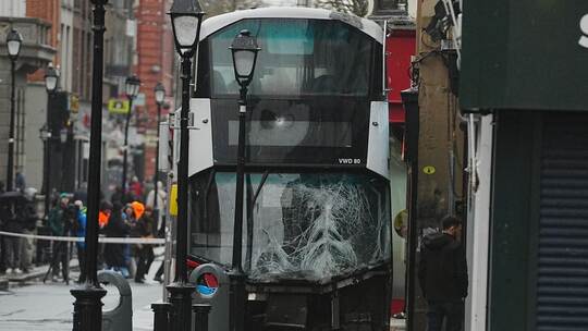 Busunglück in Dublin