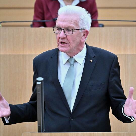 Kretschmann hält seine letzte Rede im Parlament