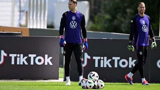 Nationalmannschaft in Herzogenaurach - Training