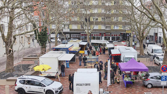 Eröffnung Markt Pfälzer Platz
