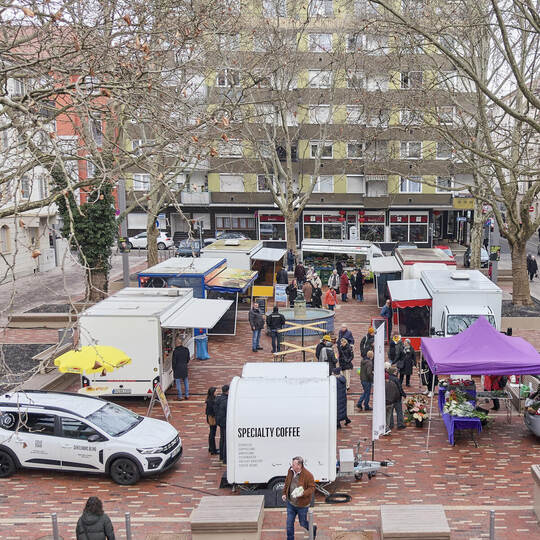 Eröffnung Markt Pfälzer Platz