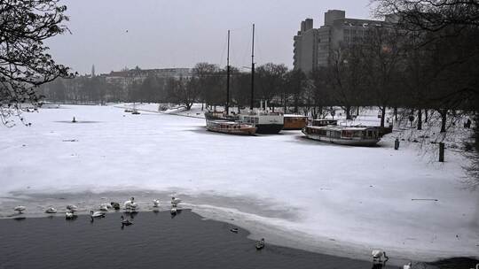 Winterwetter in Berlin