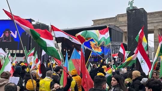 Demonstration für Freiheit im Iran
