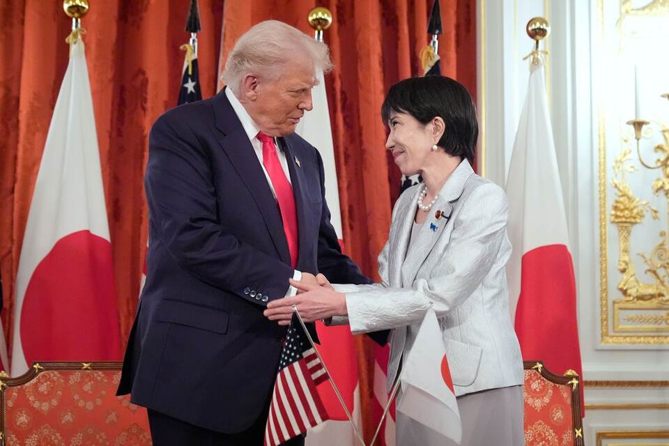 US-Präsident Trump in Japan