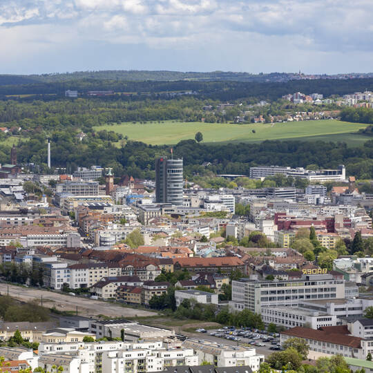 Panorama Pforzheim Luftbild