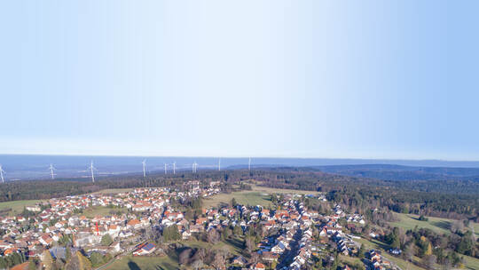 Dobel Luftbild Herbst 2020