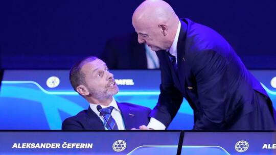 Ceferin und Infantino