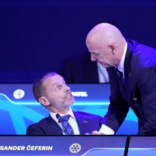Ceferin und Infantino