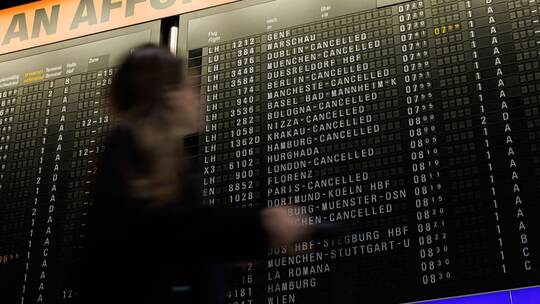 Streik der Lufthansa-Crews - Frankfurt