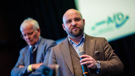 Markus Frohnmaier und Emil Sänze