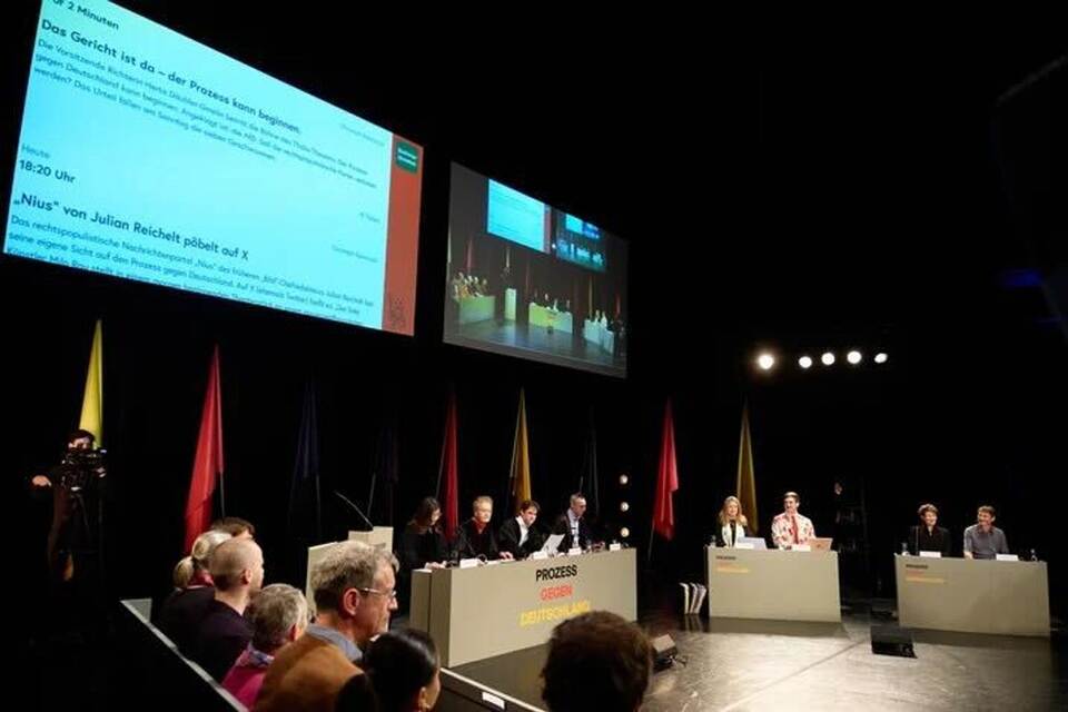 «Prozess gegen Deutschland» im Thalia-Theater Hamburg