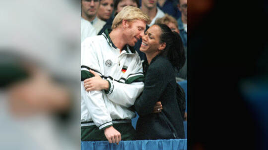 Boris und Barbara Becker