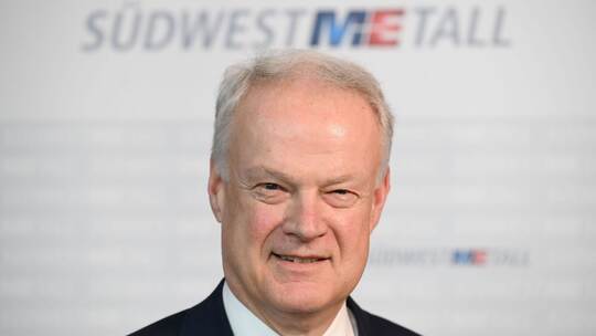 Südwestmetall-Chef Peter Sebastian Krause Südwestmetall-Chef Peter Sebastian Krause