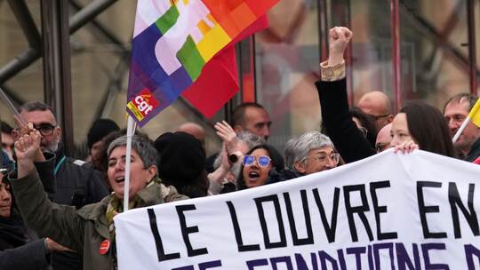 Mitarbeiter des Louvre streiken weiter Mitarbeiter des Louvre streiken weiter