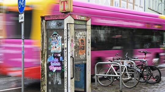 Telefonzelle ausser Betrieb