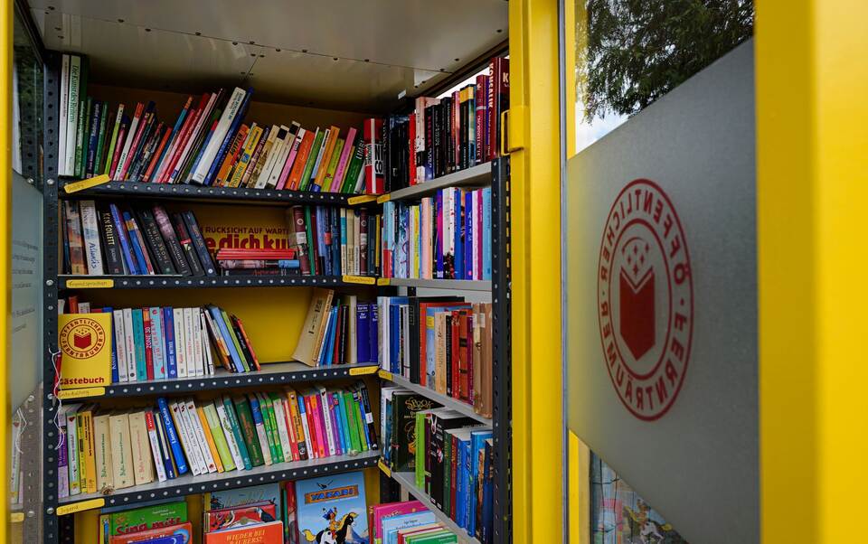 Bücherzelle in Dresden