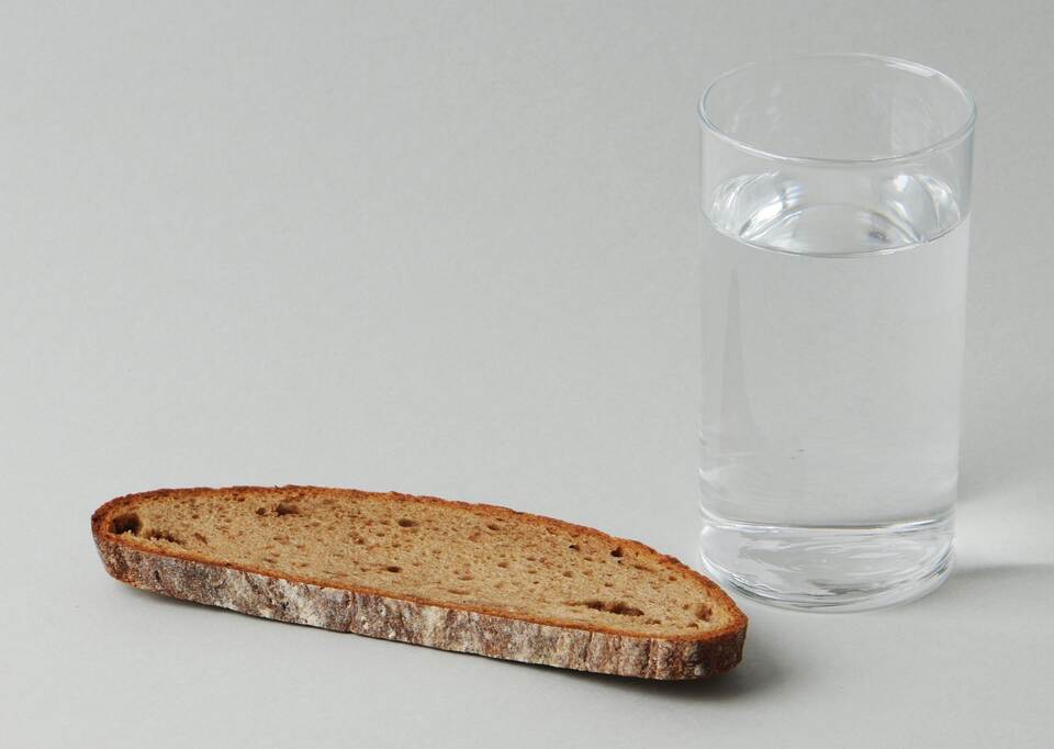 Wasser und Brot